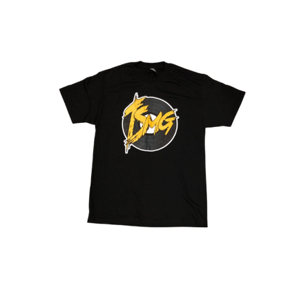 Black "TrackStarzMusicGroup" T-Shirt