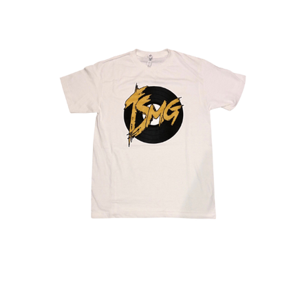 White "TrackStarzMusicGroup" T-Shirt